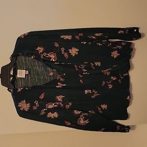 Knox Rose faux wrap blouse